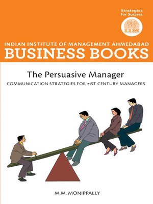 cover image of IIMA--The Persuasive Manager